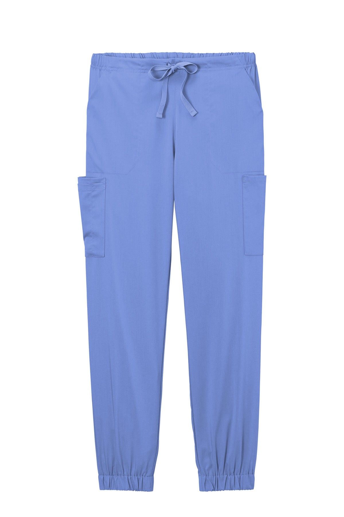 WonderWink Womens Premiere Flex Jogger Pant in Ceil Blue