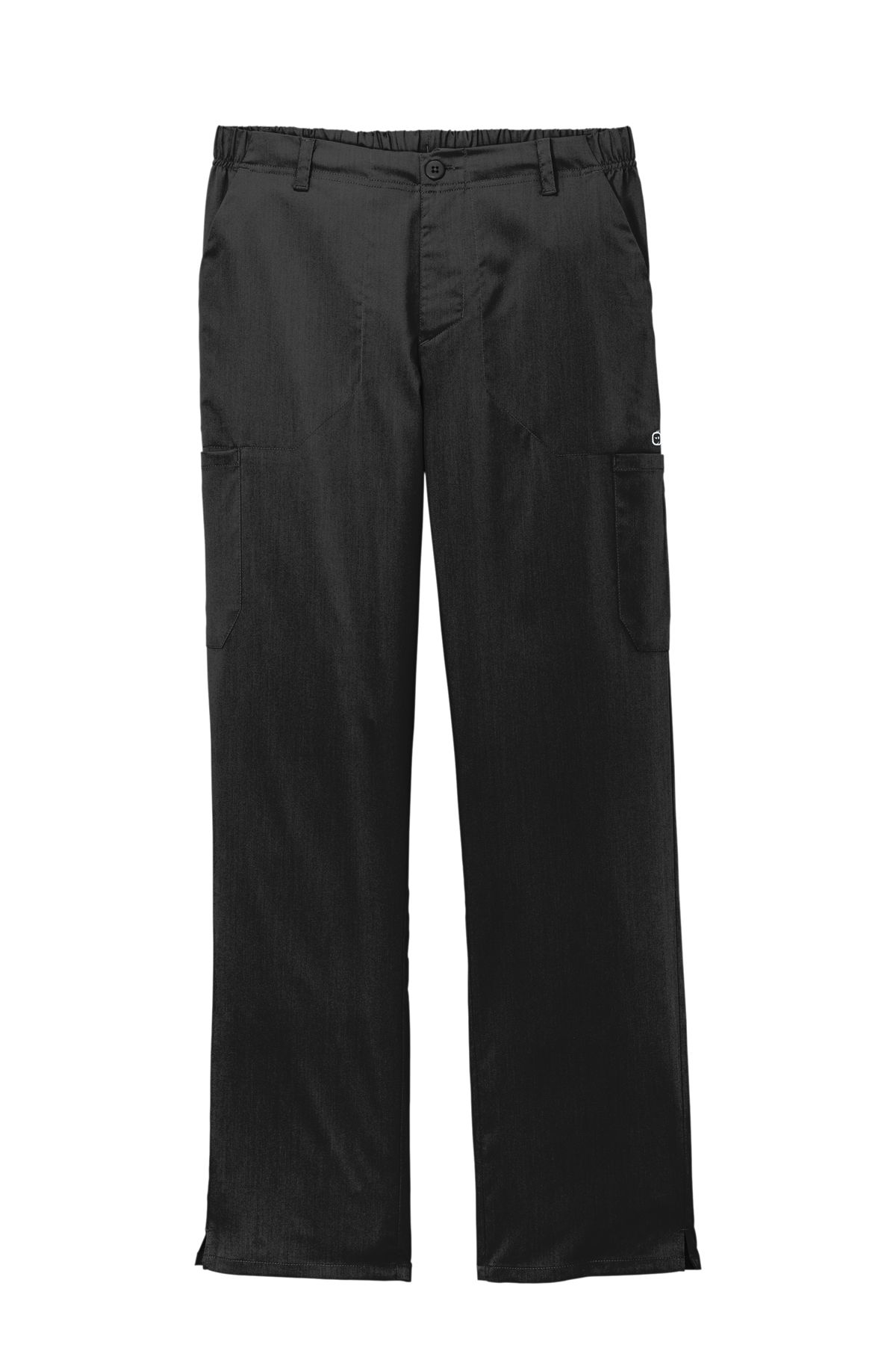 WonderWink Mens Premiere Flex Cargo Pant in Black