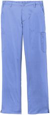 Am image of a Custom WonderWink Mens Premiere Flex Cargo Pant in Ceil Blue!