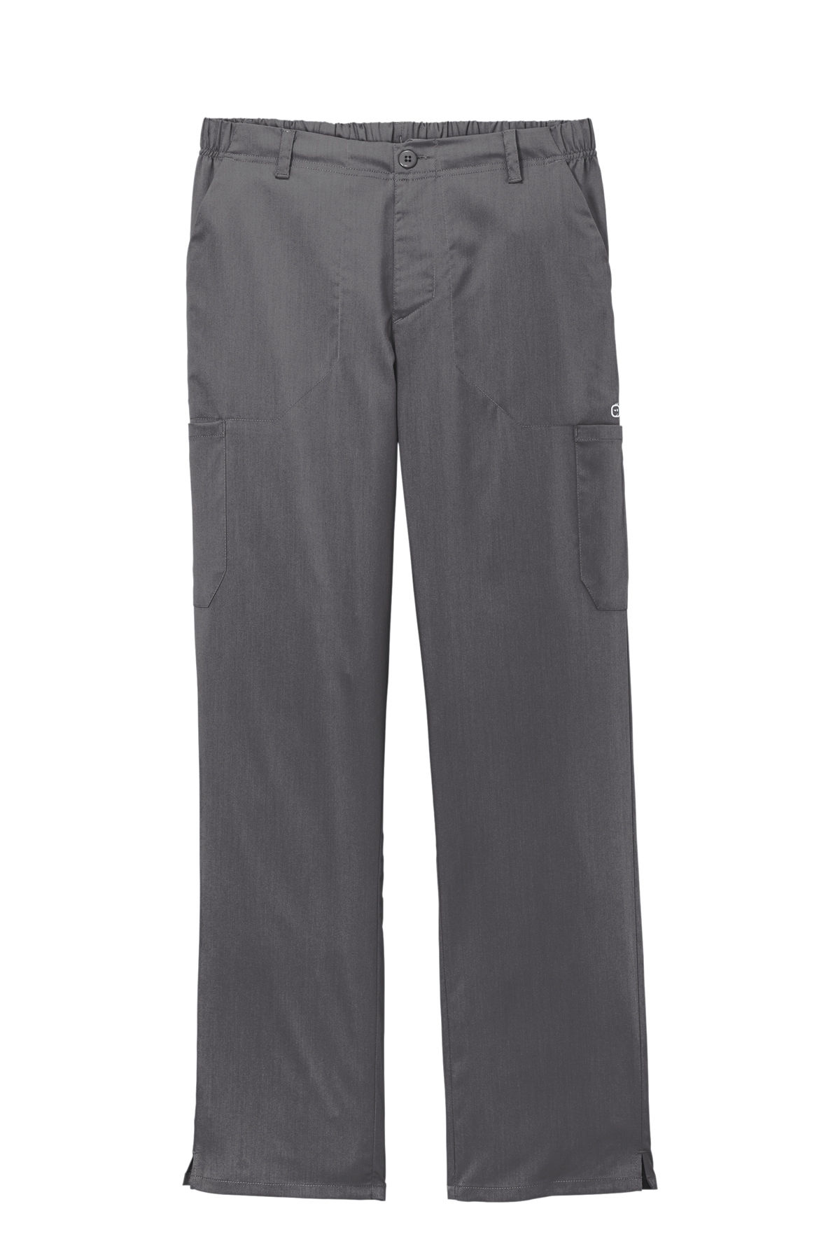 WonderWink Mens Premiere Flex Cargo Pant in Pewter
