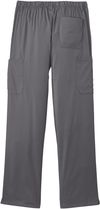 Am image of a Custom WonderWink Mens Premiere Flex Cargo Pant in Pewter!