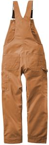 Am image of a Custom Carhartt Duck Unlined Bib Overalls in Carhartt Brown!