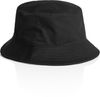 Am image of a Custom AS Colour Bucket Hat in Black!