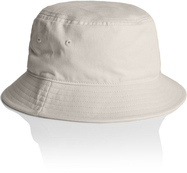 Am image of a Custom AS Colour Bucket Hat in Bone!