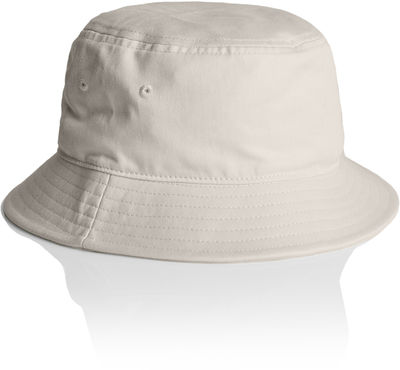 Am image of a Custom AS Colour Bucket Hat in Bone!