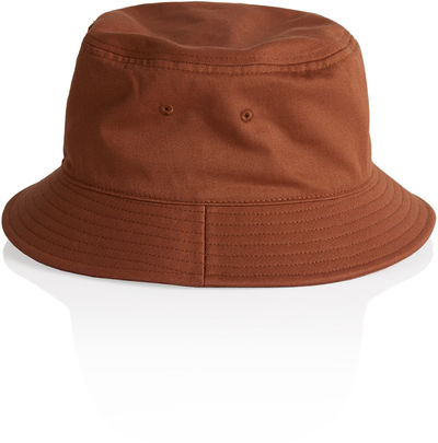 Am image of a Custom AS Colour Bucket Hat in Clay!