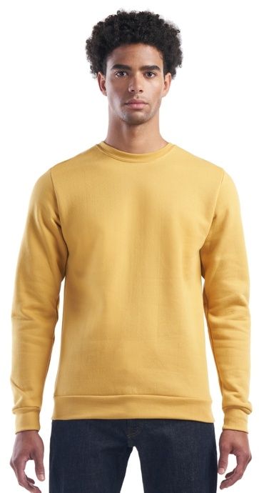 Jerico Crewneck Sweatshirt in Mustard