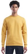 Am image of a Custom Jerico Crewneck Sweatshirt in Mustard!