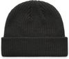 Am image of a Custom AS Colour Cable Beanie in Coal!