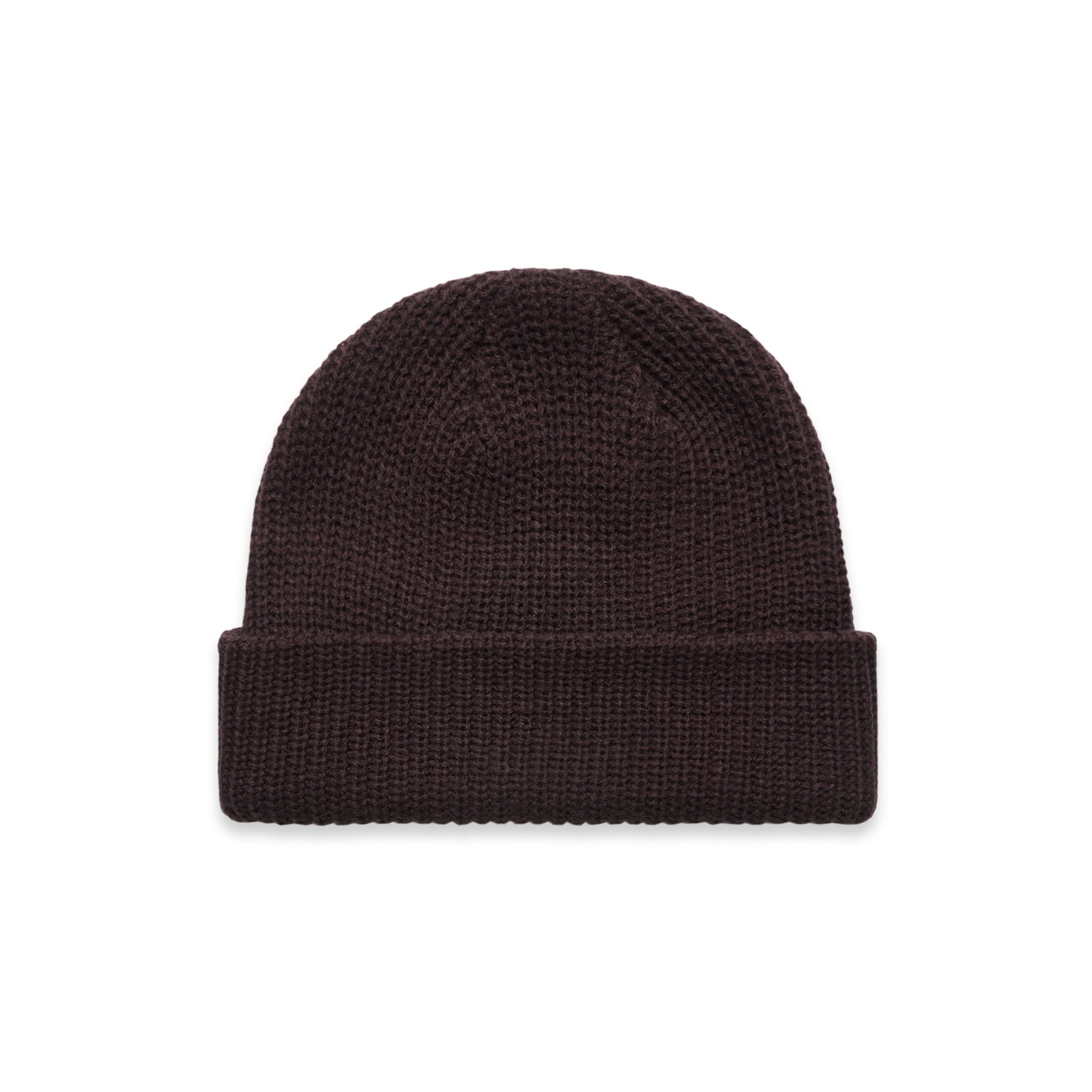 AS Colour Cable Beanie in Plum