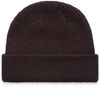 Am image of a Custom AS Colour Cable Beanie in Plum!