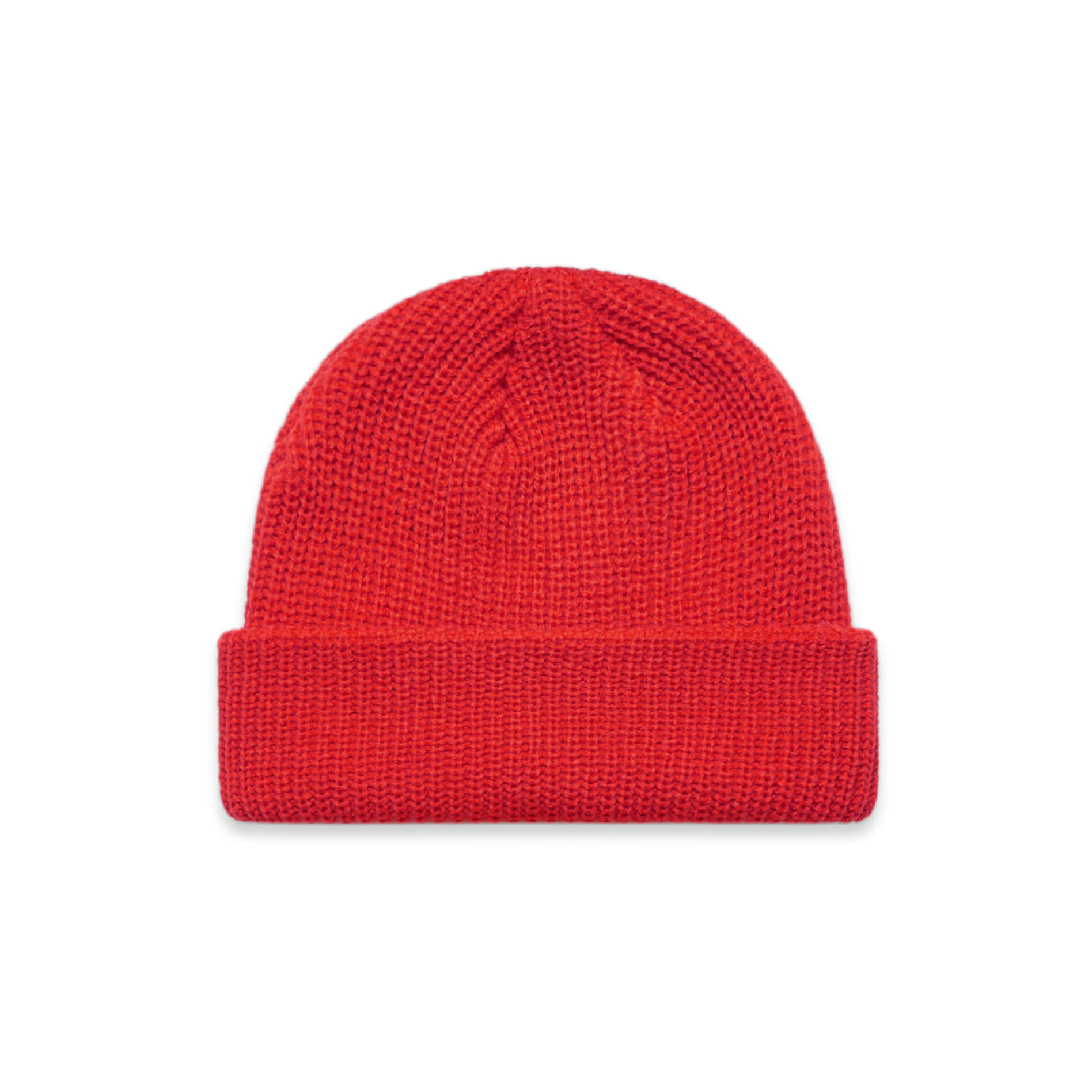 AS Colour Cable Beanie in Red