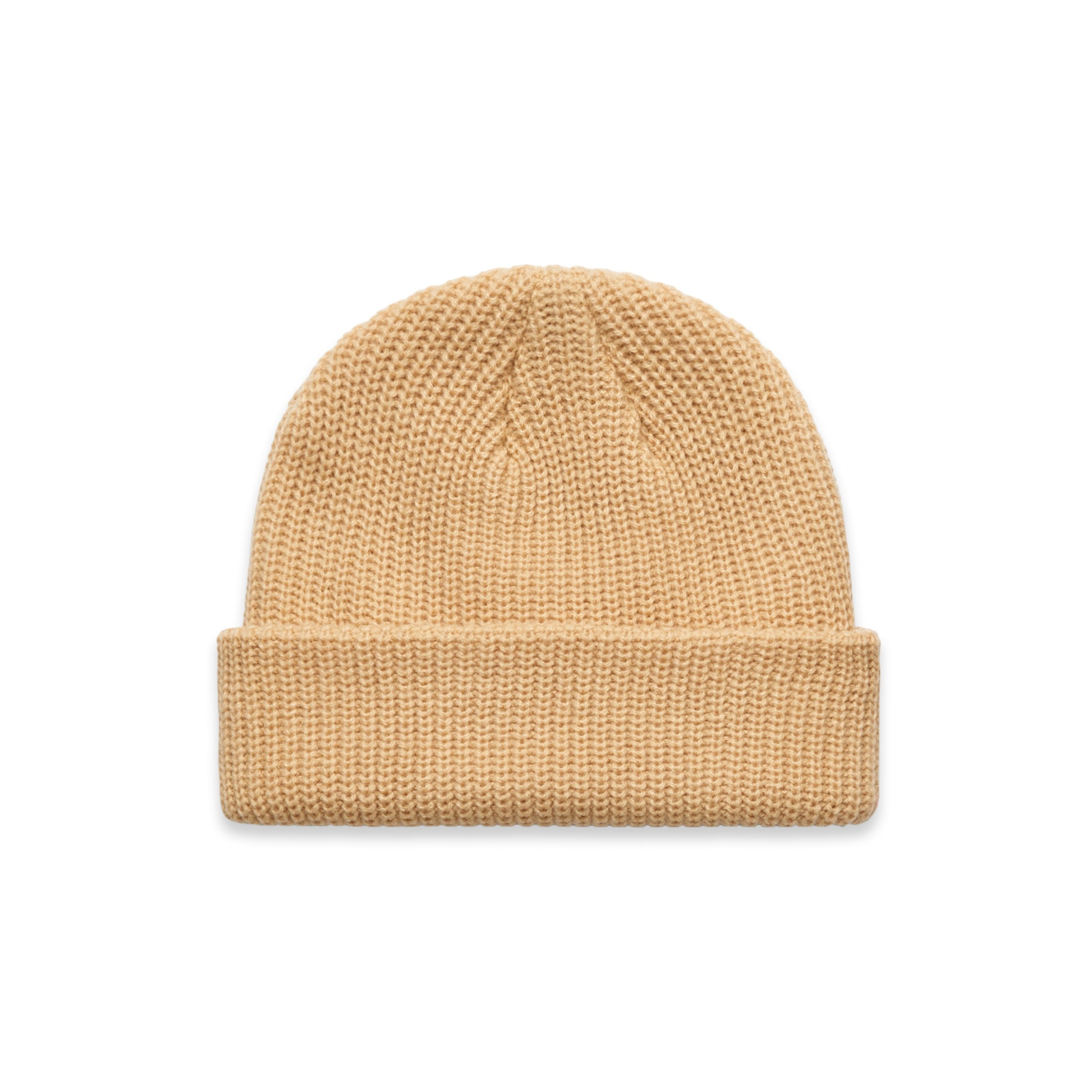 AS Colour Cable Beanie in Tan