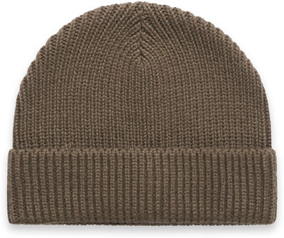 Am image of a Custom AS Colour Gauge Beanie in Walnut!