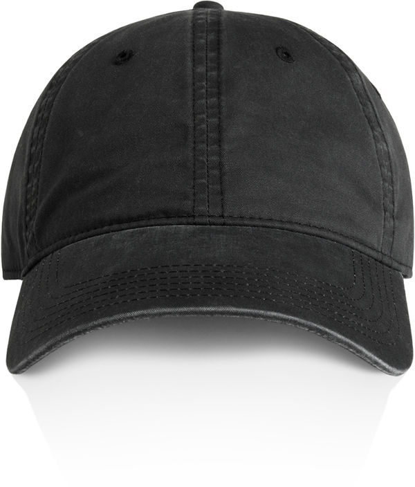 Am image of a Custom AS Colour Access Faded Cap in Faded Black!