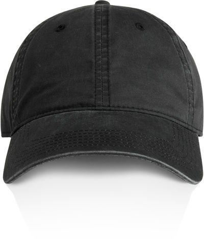 Am image of a Custom AS Colour Access Faded Cap in Faded Black!