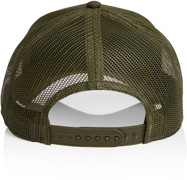 Am image of a Custom AS Colour Icon Trucker Cap in Army!