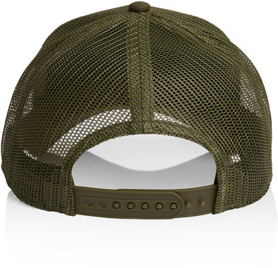 Am image of a Custom AS Colour Icon Trucker Cap in Army!
