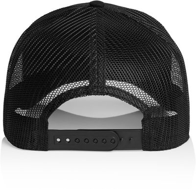 Am image of a Custom AS Colour Icon Trucker Cap in Black!