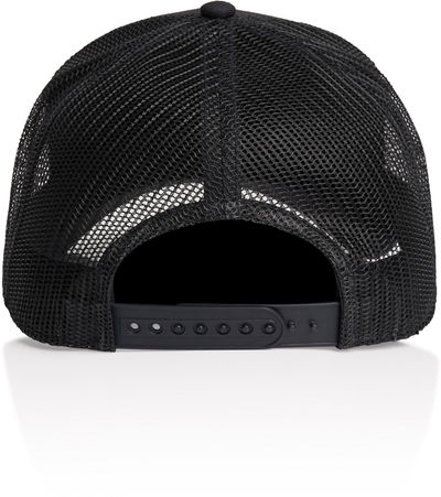Am image of a Custom AS Colour Icon Trucker Cap in Navy!