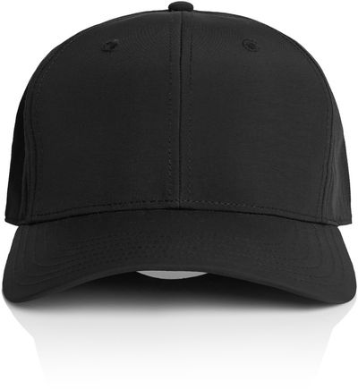Am image of a Custom AS Colour Icon Nylon Cap in Black!