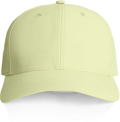 Am image of a Custom AS Colour Icon Nylon Cap in Lime!