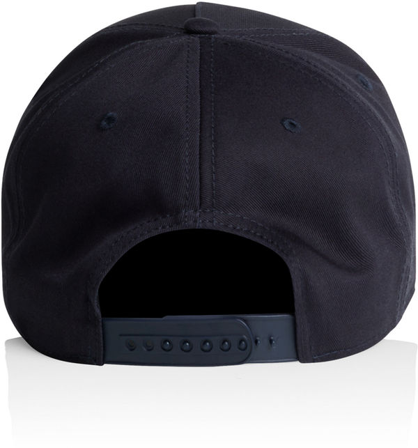 Am image of a Custom AS Colour Frame Cap in Navy!