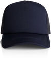 Am image of a Custom AS Colour Frame Trucker Cap in Navy!