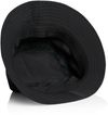 Am image of a Custom AS Colour Nylon Bucket Hat in Black!