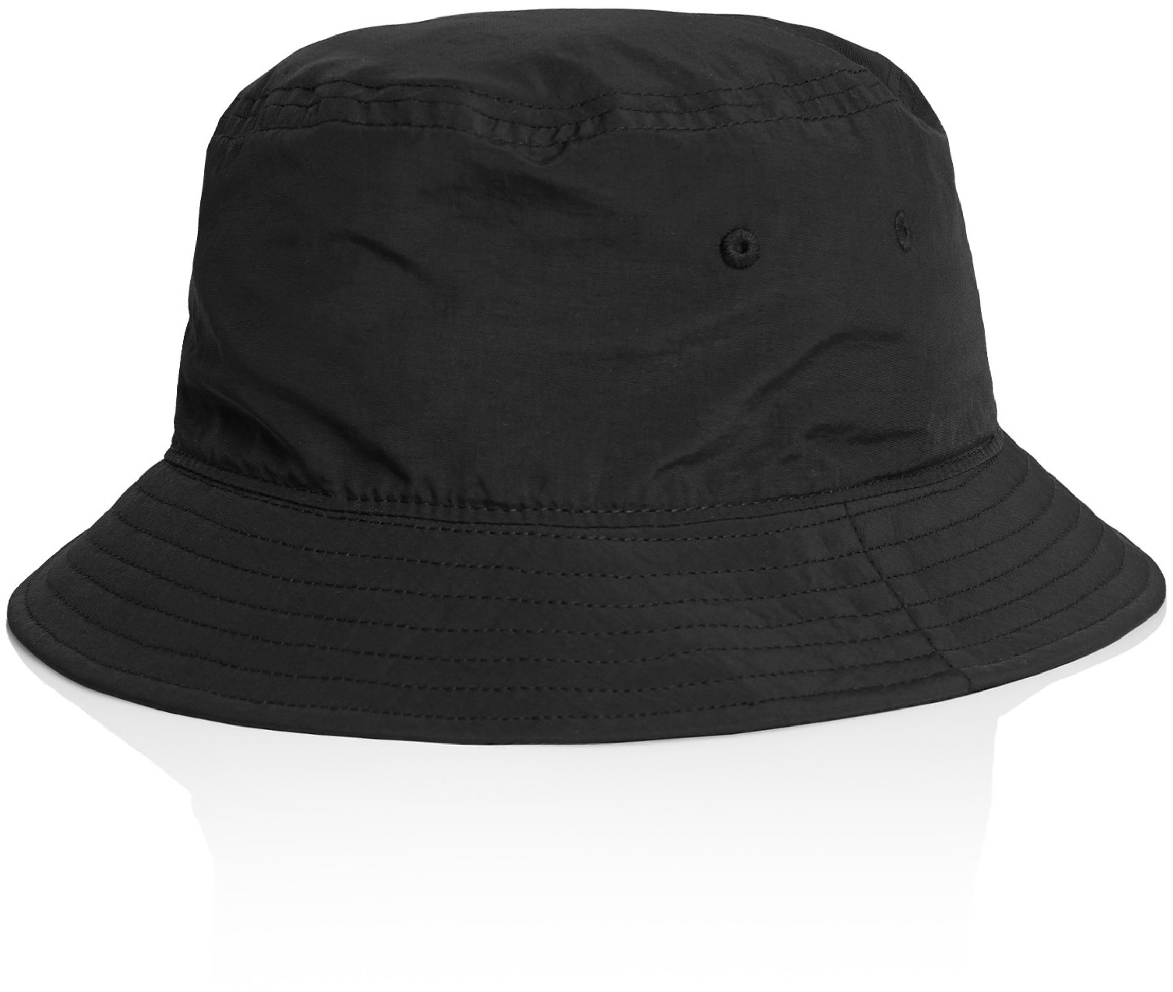 AS Colour Nylon Bucket Hat in Black