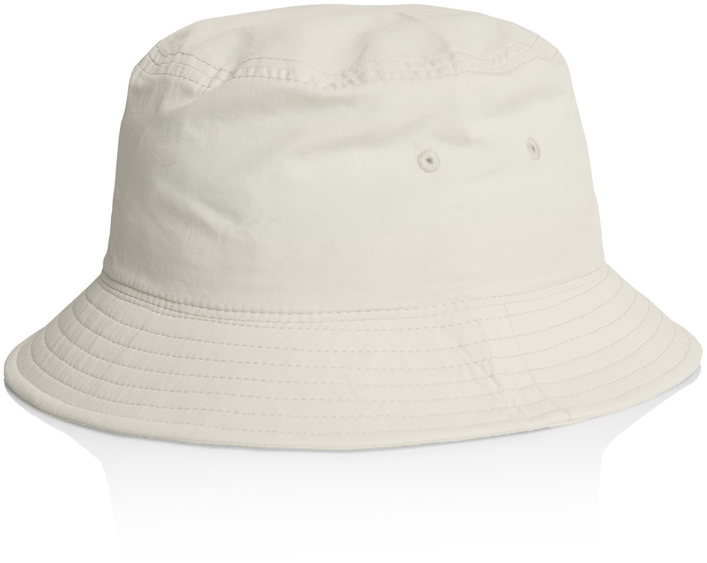 AS Colour Nylon Bucket Hat in Ecru