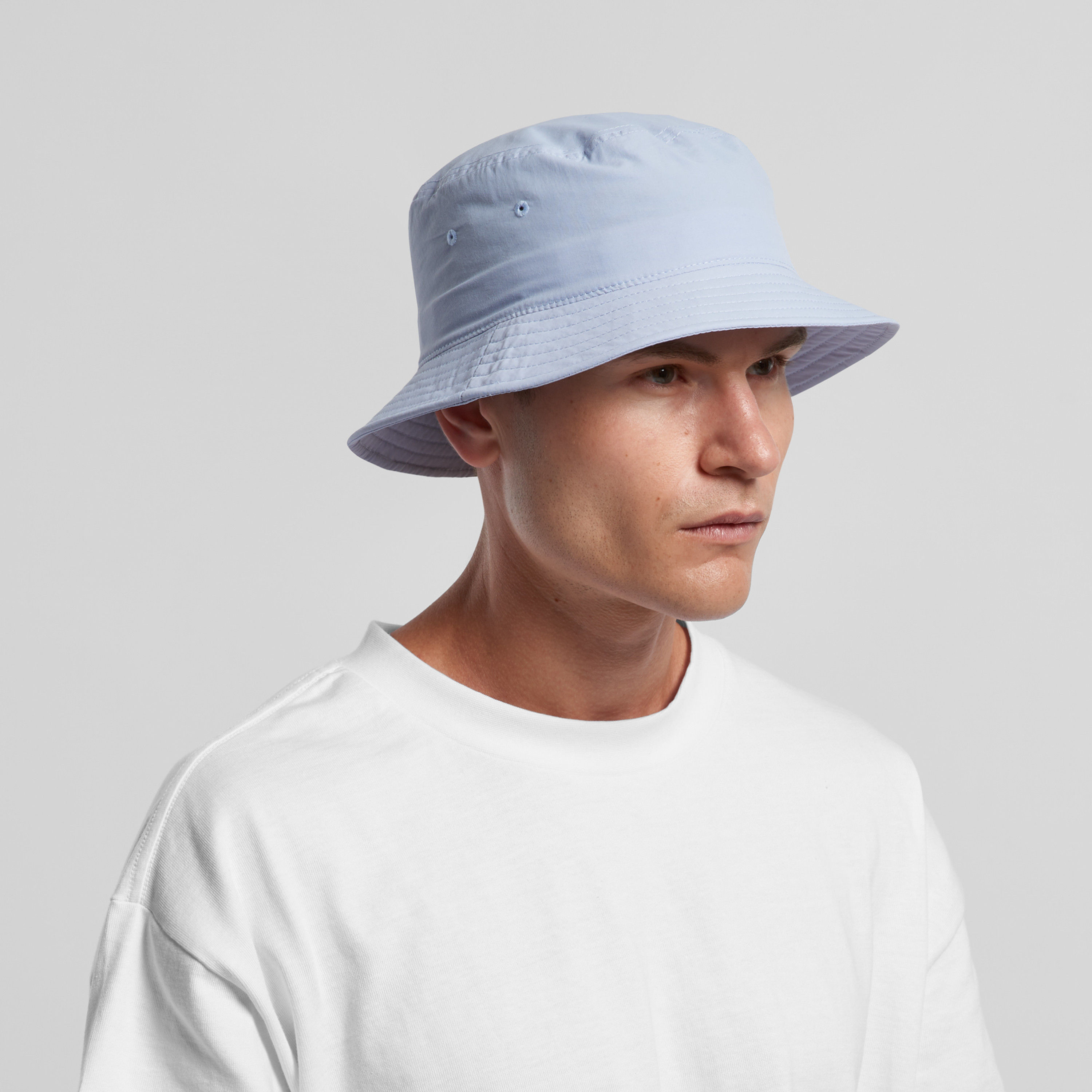 Custom AS Colour Nylon Bucket Hat - Coastal Reign