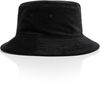 Am image of a Custom AS Colour Cord Bucket Hat in Black!