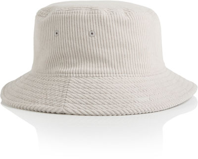 Am image of a Custom AS Colour Cord Bucket Hat in Bone!