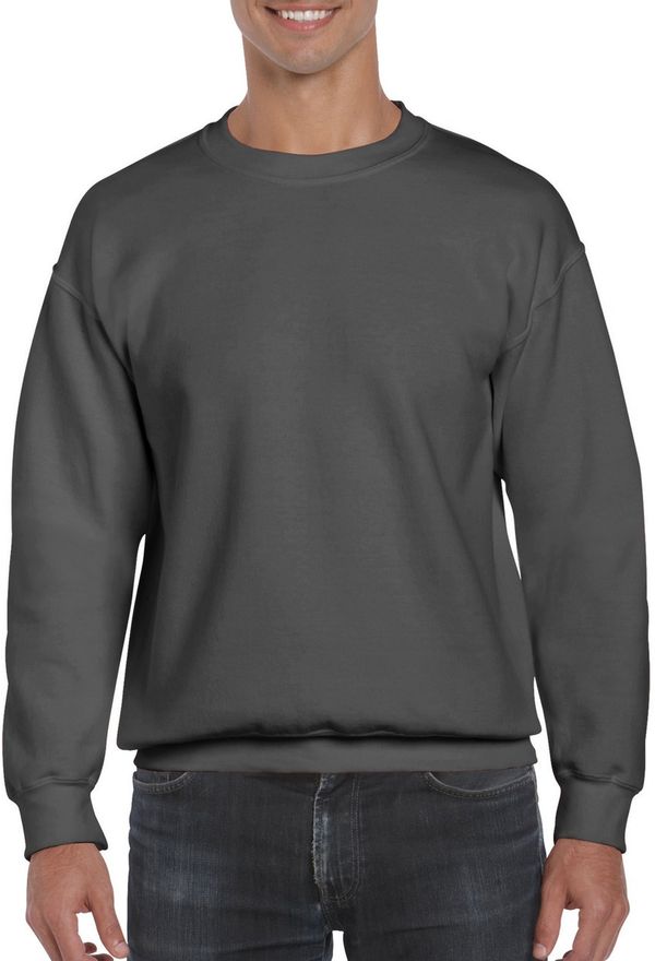 Am image of a Custom Gildan Adult DryBlend Fleece Crew in Charcoal!
