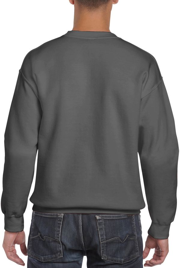 Am image of a Custom Gildan Adult DryBlend Fleece Crew in Charcoal!