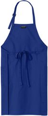 Am image of a Custom Port Authority Easy Care Extra Long Bib Apron with Stain Release in Royal!