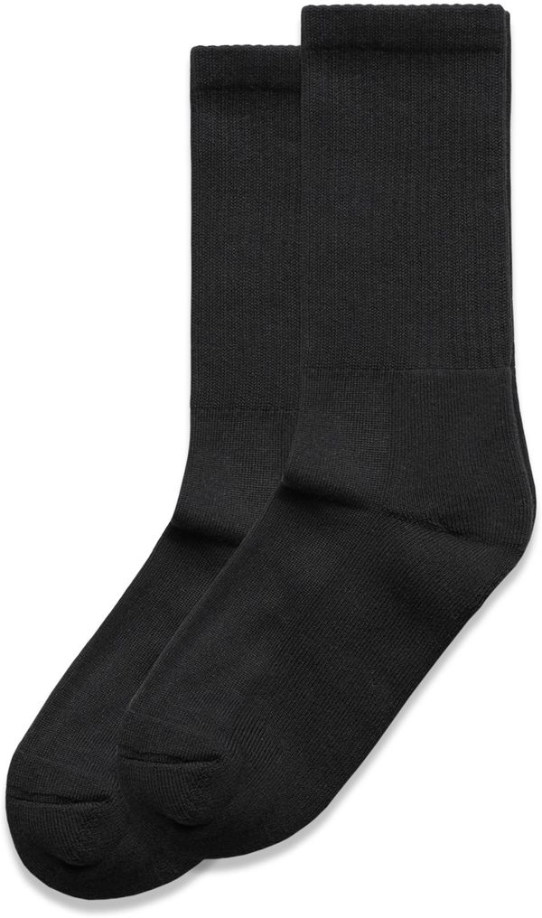 Am image of a Custom AS Colour Relax Socks in Black!