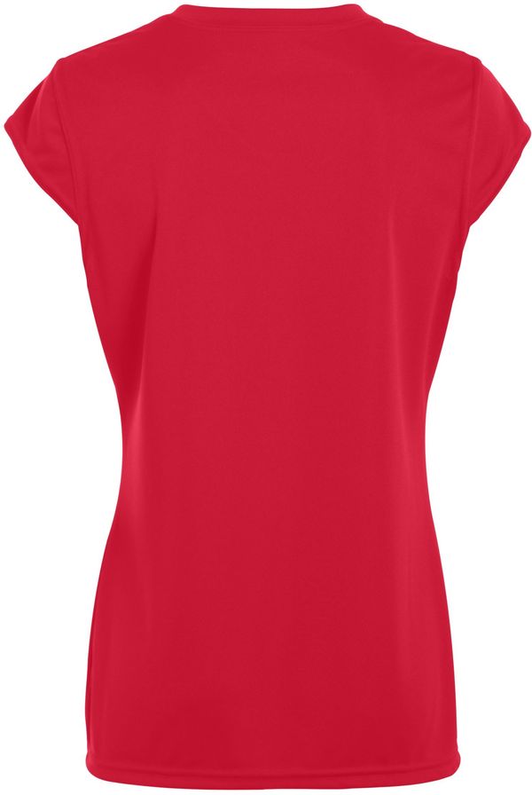 An image of a Custom Augusta Ladies Blash Jersey in Red/White!