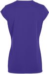 Am image of a Custom Augusta Youth Girls Blash Jersey in Purple/White!