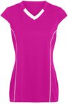 Am image of a Custom Augusta Ladies Blash Jersey in Power Pink/White!