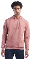 Am image of a Custom Jerico Hooded Sweatshirt in Dusty Rose!