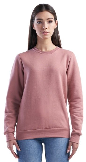 Jerico Crewneck Sweatshirt in Dusty Rose