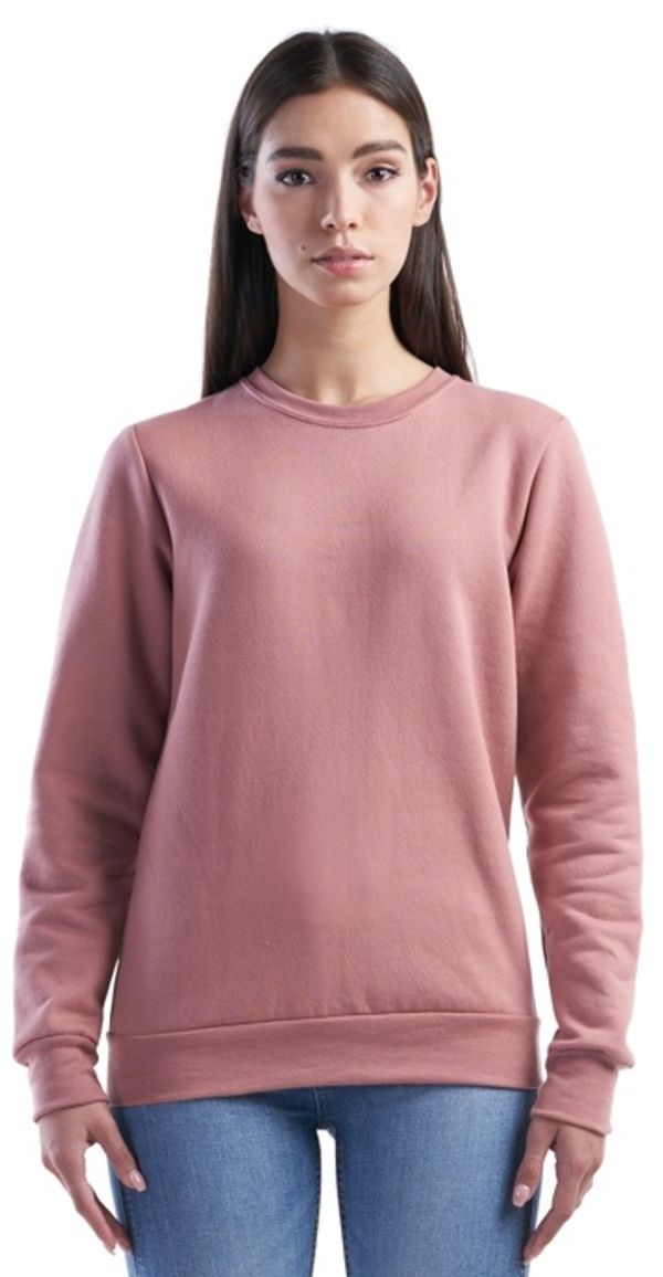 Am image of a Custom Jerico Crewneck Sweatshirt in Dusty Rose!