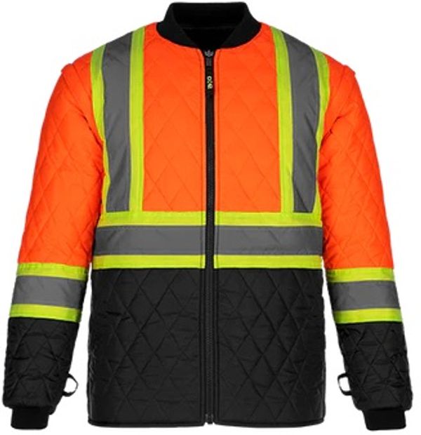An image of a Custom CX2 Kenworth 5 in 1 Hi Vis Coat!