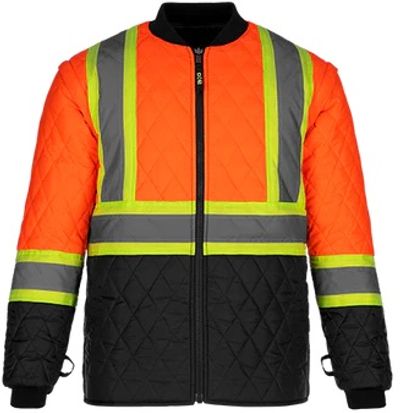 An image of a Custom CX2 Kenworth 5 in 1 Hi Vis Coat!