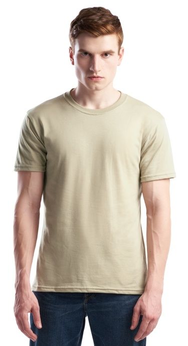 Jerico Fine Jersey TShirt in Latte