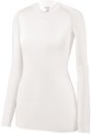 Am image of a Custom High Five Ladies Maven Volleyball Jersey in White!