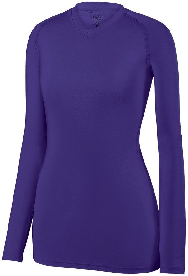 Am image of a Custom High Five Ladies Maven Volleyball Jersey in Purple!