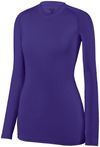 Am image of a Custom High Five Ladies Maven Volleyball Jersey in Purple!